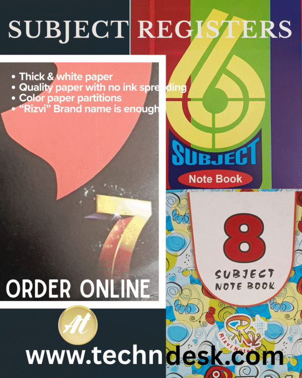 Subject Registers